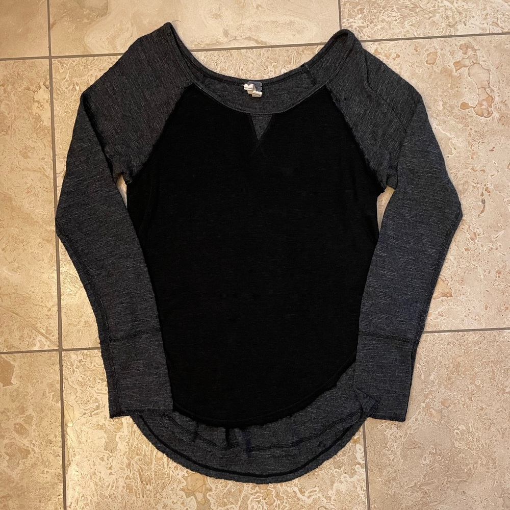 Free People Thermal with Lace Detail
